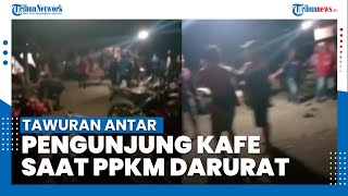 Sejumlah Pemuda Terlibat Tawuran di Sebuah Kafe di Kediri, Diduga karena Salah Paham