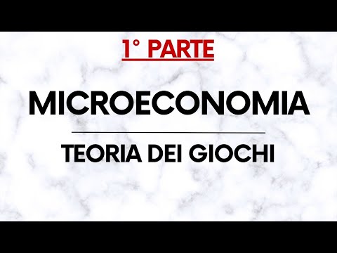 Microeconomics: Game Theory – Simultaneous Games PART 1/2