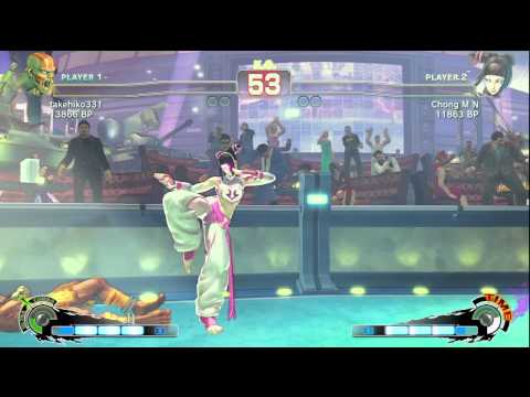 SSF4: Akimo (Dhalsim) VS Chong M N (Juri)