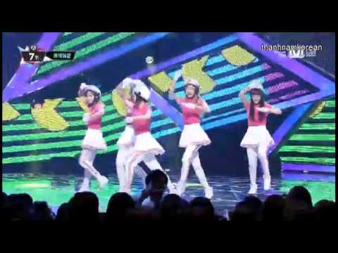 130801 Crayon Pop - Bar Bar Bar @ M! Countdown