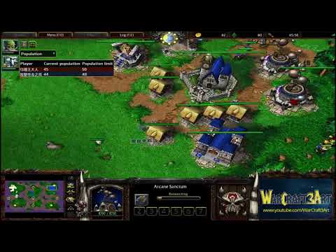 Infi(HU) vs Fly(ORC) - WarCraft 3 Frozen Throne - RN3101