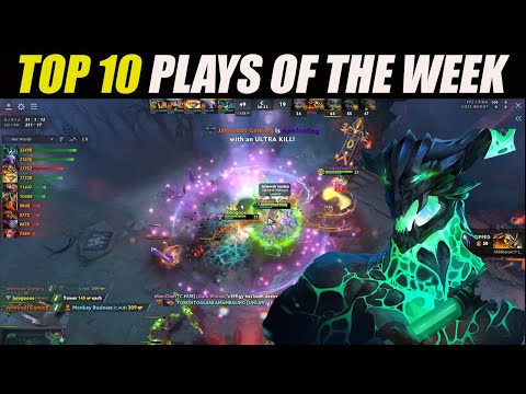 TOP 10 Plays of the Week OD Outworld Destroyer Max Intel/Max Attack Speed Dota2 Rampages Highlights