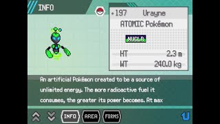 Pokemon Uranium Complete Pokedex - All Megas & Nuclear forms