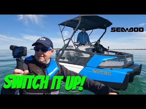 Sea-Doo Switch: behind the scenes fun - YouTubers Switch it up