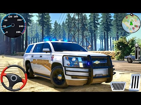 Police Car Chase Simulator 3D Game - Real Cop Cars Driving Simulator 2025 - Android GamePlay