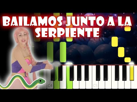 Bailamos Junto a la Serpiente | Piano Cover | Tutorial | Karaoke