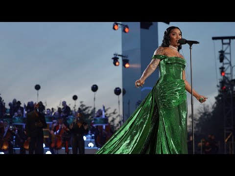 FULL VIDEO TIWA SAVAGE SINGS "KEYS TO THE KINGDOM" AT THE CORONATION CONCERT OF KING CHARLES III