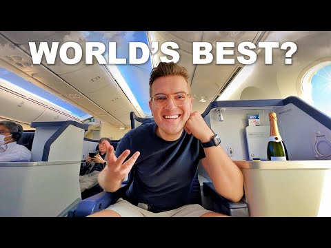 12 Hours in ANA's EXQUISITE Business Class (my favorite)✨🇯🇵