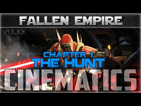 SWTOR Knights of the Fallen Empire Chapter 1: The Hunt (All Cinematics, Republic)