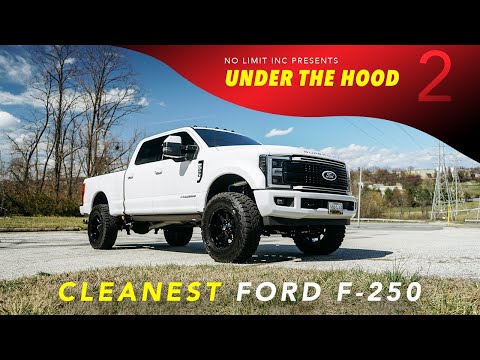 CLEAN Ford F-250 2.5 inch Carli Suspension Set-Up