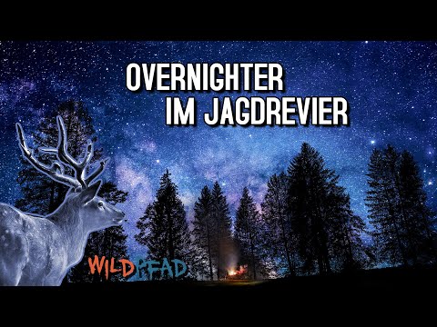 Übernachten 🌓 im JAGD-REVIER mit meinem Sohn