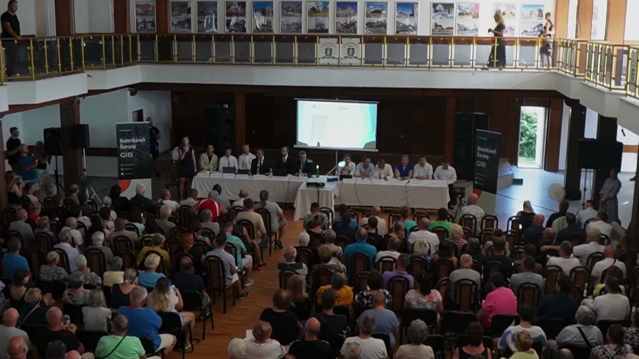 Verejné stretnutie k Šurany Industrial Park - Baterkáreň - ŠURANY 4.9.2024