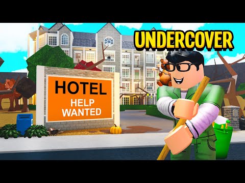 I Worked At A CREEPY Hotel.. What's In This Room Will SHOCK You! (Roblox Bloxburg)