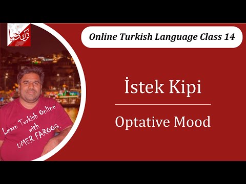 Learn Turkish Language Online - Class 14