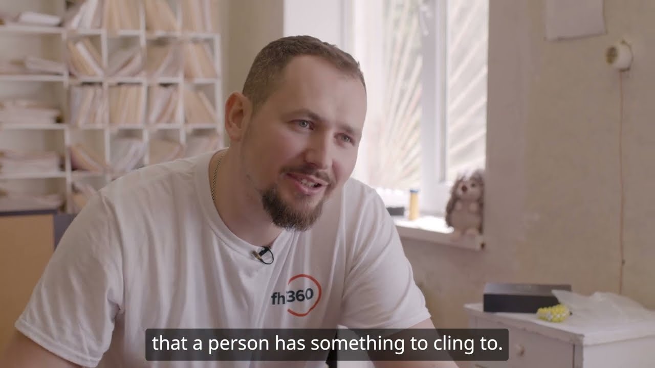Mental health advice from FHI 360 psychologist Oleksii
