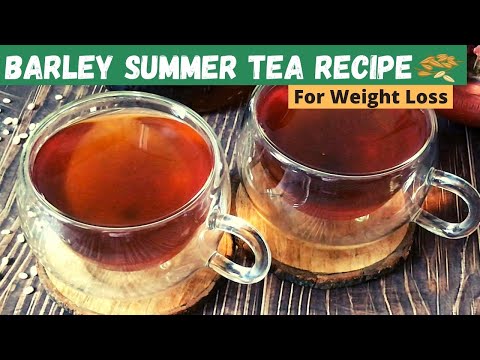 Barley Tea Recipe for Summer | How to make No Caffeine Jau Ki Chai / Bori-Cha Drink to Lose Weight