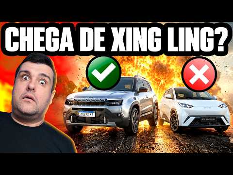 SÓ BURRO não COMPRA? CARROS pra quem NÃO QUER BYD, GEELY, OMODA, GWM nem CAOA CHERY!