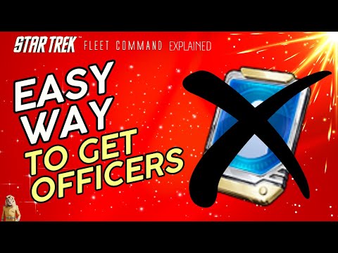 EASY WAY to get officers | How to play Star Trek Fleet Command | Outside Views STFC 2023