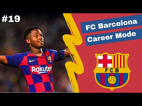 ANSU FATI TO THE RESCUE FIFA 20 FC BARCELONA CAREER MODE EP19
