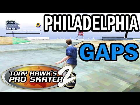 Tony Hawk's Pro Skater 2 (PS1) - Philadelphia All Gaps