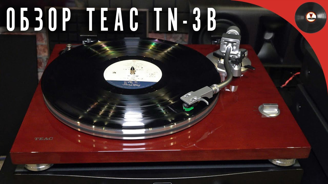video Đầu đĩa than TEAC TN-3B chính hãng 0