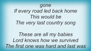 Sugarland - Very Last Country Song Lyrics