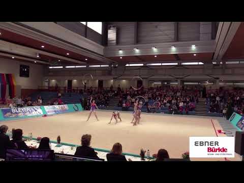 Belarus 3 hoops 2 clubs - Gymnastik International Tournament 2020