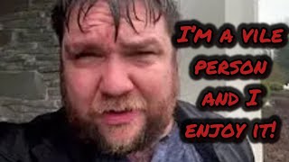 CRAZY Frauditor goes NUTS on the cops!