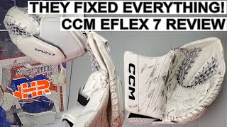 The best 580 I have used yet! CCM EFlex 7 hockey goalie catching glove review