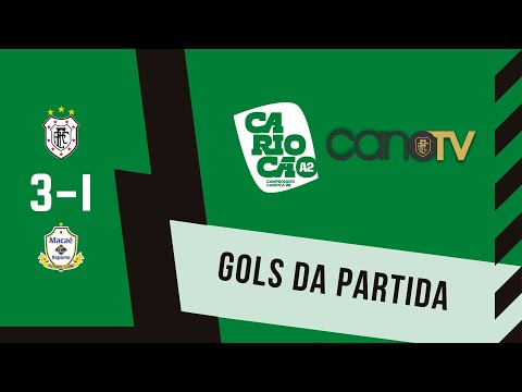 AMERICANO 3 x 1 MACAÉ - GOLS DA PARTIDA | CARIOCÃO A2 2022