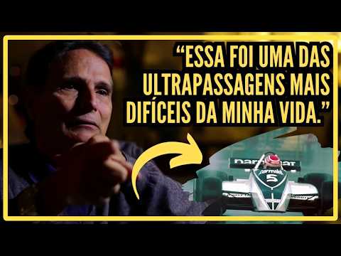 Antes de Senna, Piquet já fazia isso na chuva.