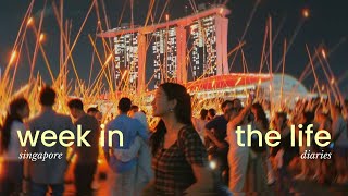 week in the life in singapore | summer break, iLight, youtube event