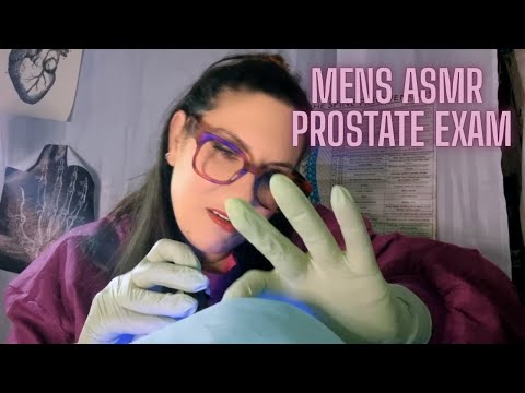 ASMR  MENS medical PROSTATE EXAM  sleep aid  TINGLES AND TRIGERS , SOFTLY SPOKEN relaxing