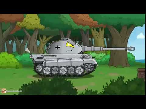 KV 6 Revenge against Germans. Cartoons About Tanks