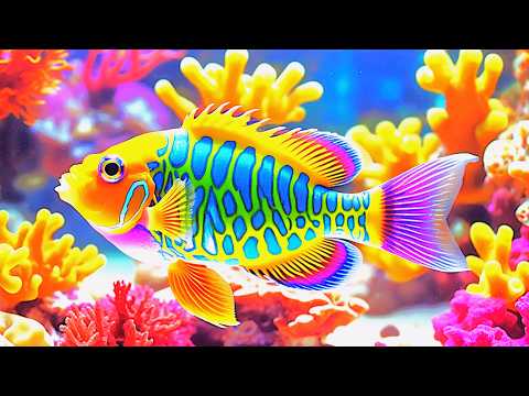 The Best 4K Aquarium - Dive Into The Mesmerizing Underwater Realm, Sea Jellyfish, Coral Reefs