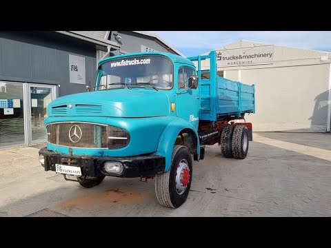 MERCEDES BENZ 1924 4x4 tipper - FIŠ TRUCKS SLOVENIA