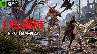 EVILBANE First Alpha Gameplay Demo | New DARK FANTASY Action RPG with Brutal Persistent WAR MAP