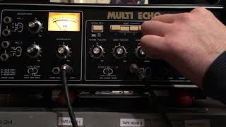 Video thumbnail for MULTIVOX MX-312  MULTI ECHO (EVANS SUPER ECHO)  - TAPE DELAY WITH SPRING REVERB - space echo killer by leon nine