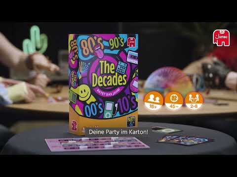Jumbo Spiele - The Decades - Das Partyspiel ab 16 Jahren - JETZT NEU!