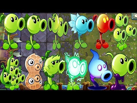 Plants vs Zombies 2 BattleZ: All Peashooter Pvz 2 Max Level Power-up: Gameplay 2018