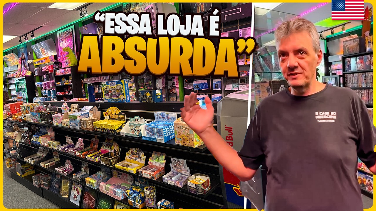 ESSA LOJA INCRÍVEL INSPIROU O TIOZÃO - GAMERS INC