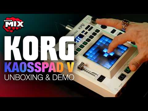 Korg Kaosspad V Unboxing & Demo