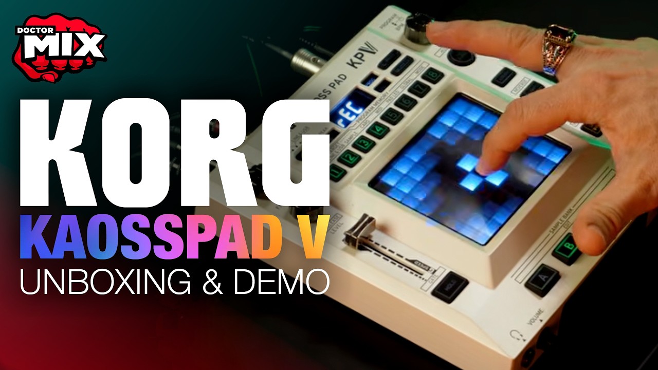 Korg Kaosspad V Unboxing & Demo