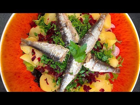 Sardine en boite en salade