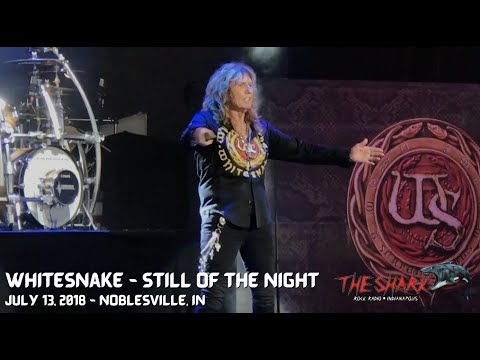 Whitesnake does "Still Of The Night" in Noblesville, Indiana on July 13, 2018