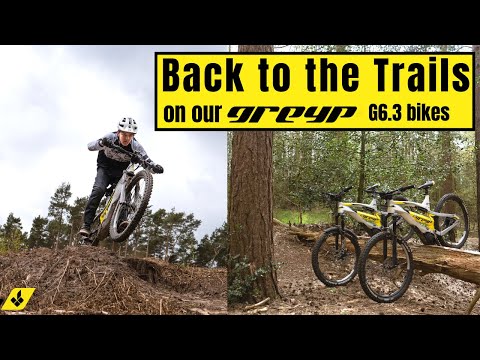 WE ARE BACK | So awesome to be back on our Greyp bikes hitting the trails 🙌