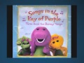 Barney Songs In The Key Of Purple Sample Music CD 1998 HD Video Journal