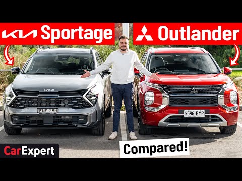 Kia Sportage v Mitsubishi Outlander comparison review: A tough SUV battle!