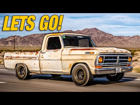 My F100 Races Across the Desert! Will We Make it in Time?