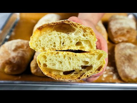 Ciabatta Ohne Kneten: Perfektes Brot Zuhause Backen | Rezept für Anfänger